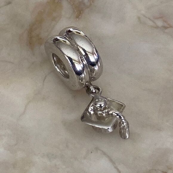 Michael Hill Sterling Silver Graduation Charm Bead - Picture 2 of 4